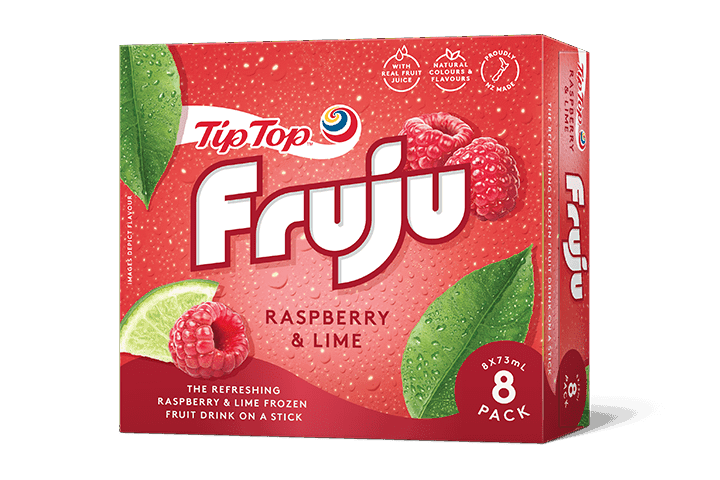 Fruju Raspberry 8's - 6 Packs