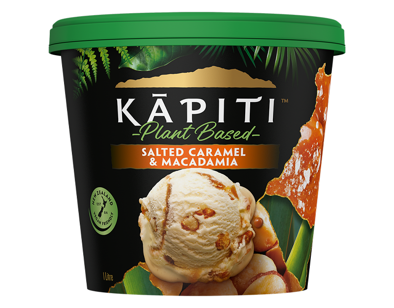 1L Kapiti Salted Plant Based Caramel & Macadamia